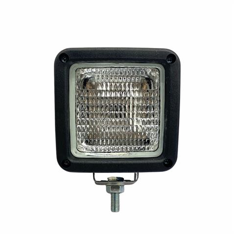 ÇALIŞMA LAMBASI-FARI KARE SOKETLİ-BRAKETLİ (H3 AMPULSÜZ) (80*80 MM) FORKLİFT-İŞ MAKİNASI 
