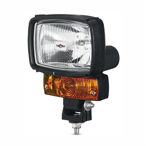 SİM ÇALIŞMA LAMBASI-FARI (SİNYALLİ) (ÇİZGİLİ CAM) FORKLİFT-İŞ MAKİNASI