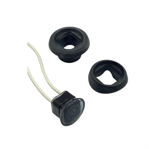 FRISTOM 12V-24V GÖZ-AYNA ALTI-GÜNDÜZ SÜRÜŞ LAMBASI LED BEYAZ (FÜME CAM)(ÇAP:20 MM) E9