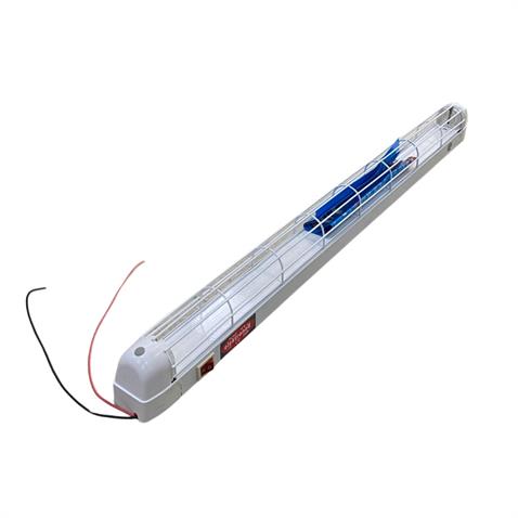 24V FLORESAN TAVAN LAMBASI ANAHTARLI 18W (KAFESLİ) (660*40*57 MM)