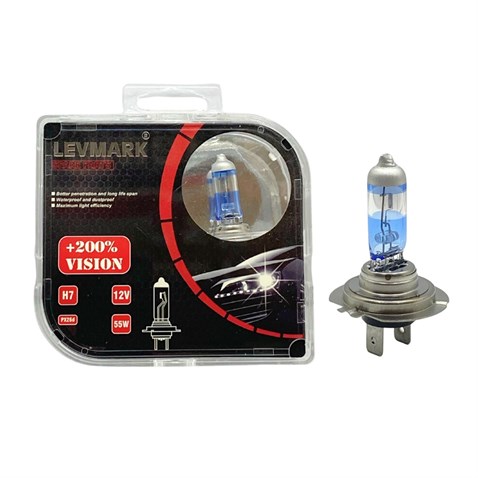 12V H7 AMPUL 55W +%200 FAZLA IŞIK (2 AD)