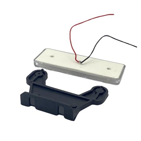 12V YAN PARK LAMBASI DORSE SİDE MARKER BEYAZ (4 LEDLİ) (110*42 MM)