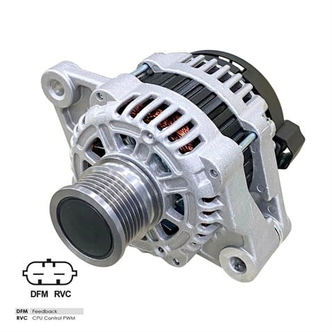 12V ALTERNATÖR DİNAMO 100 A (SOKETLİ 2 FİŞ) (F-DFM / L-PCM) OPEL ASTRA J/INSIGNIA/ZAFIRA C