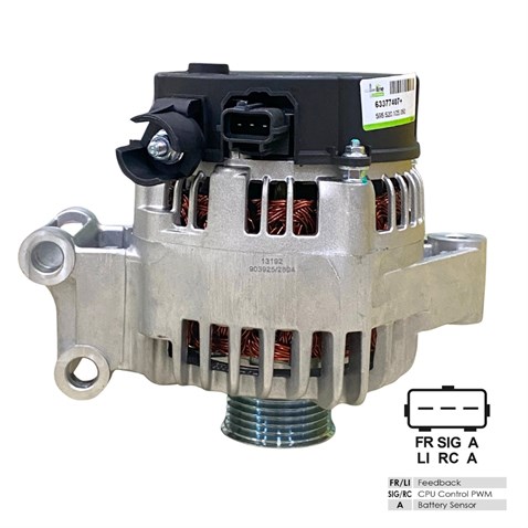12V ALTERNATÖR DİNAMO MARELLI-DENSO TİPİ 105 A (FR-SIG-A) FORD C-MAX/FIESTA/FOCUS BENZİNLİ 1999-2012