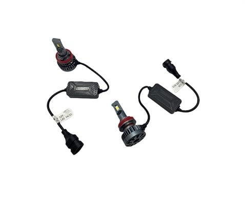 T.M.T 12V H8 CSP LED XENON FAR AMPUL SETİ 6500K 8000 LÜMEN CANBUS