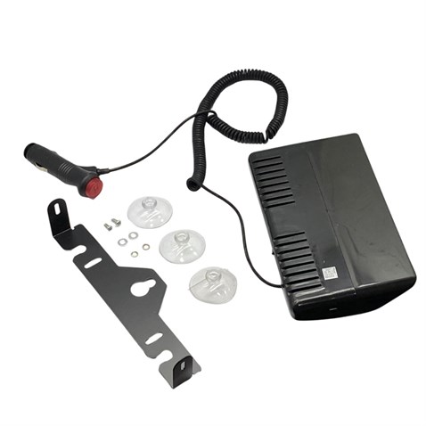 12V ESCORT ÇAKAR FLAŞ LAMBA 18W 6 LEDLİ 10 FONKSİYONLU (TORPİDO ÜSTÜ) (KIRMIZI/MAVİ) (185*105 MM)