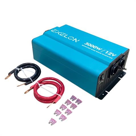 EXELON 12V DC > 220V AC İNVERTER 3000W (MODİFİYE)