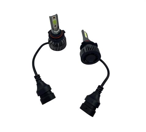 12V-24V HB4 9006 COB LED XENON FAR AMPUL SETİ 10.000K 8000 LÜMEN (BUZ MAVİ)