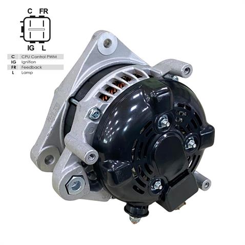12V ALTERNATÖR DİNAMO 130 A (C-IG-FR-L) (4 FİŞ) HONDA ACCORD/CR-V 2007 >