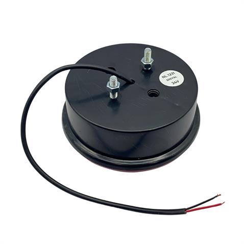 24V SİNYAL LAMBASI LEDLİ (YUVARLAK) GÜLERYÜZ COBRA-MITSUBISHI-OTOKAR-TEMSA (122 MM)