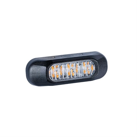 FRISTOM 12V-24V PARMAK LAMBA 3-LEDLİ (SARI) (84*28 MM) E9