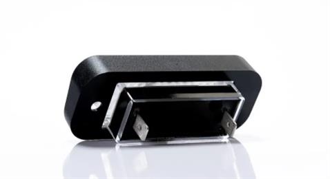 FRISTOM 12V-24V BASAMAK-PLAKA LAMBASI LED YM GÖMME UNIVERSAL BEYAZ E9 (82*32 MM) E9