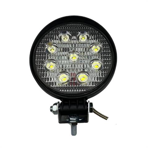 NIKEN 9V-48V ÇALIŞMA LAMBASI PRO (9 X 3W POWER LEDLİ) YUVARLAK (114 MM)