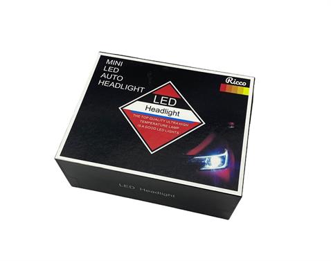 12V-24V H3 COB LED XENON FAR AMPUL SETİ 10.000K 8000 LÜMEN (BUZ MAVİ) 