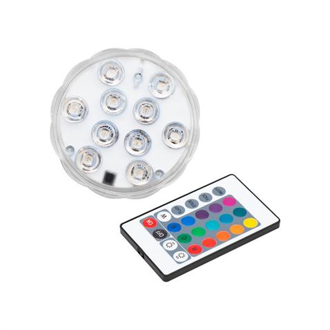 12V RENKLİ LED LAMBA (KUMANDALI) 