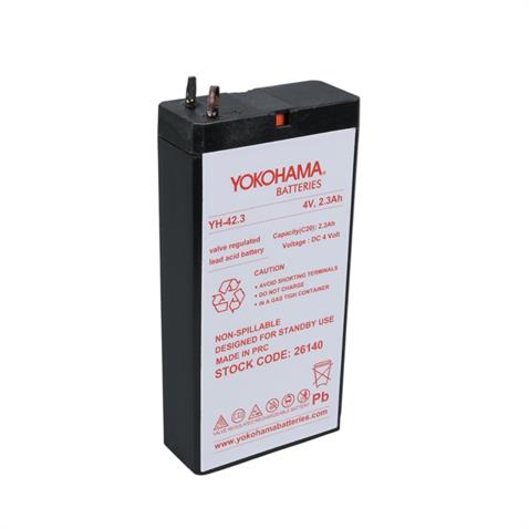 YOKOHAMA 4V 2.3 AH AKÜ KURU TİP LEHİMLİ (50*22*100)