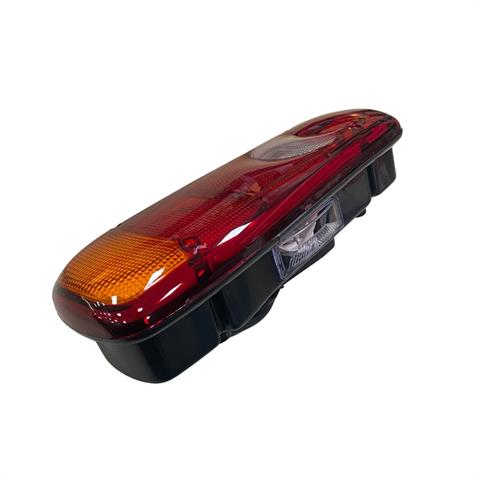 MARS STOP LAMBASI 6-FONKSİYONLU KABLOLU PLAKALI (E ONAYLI) SOL