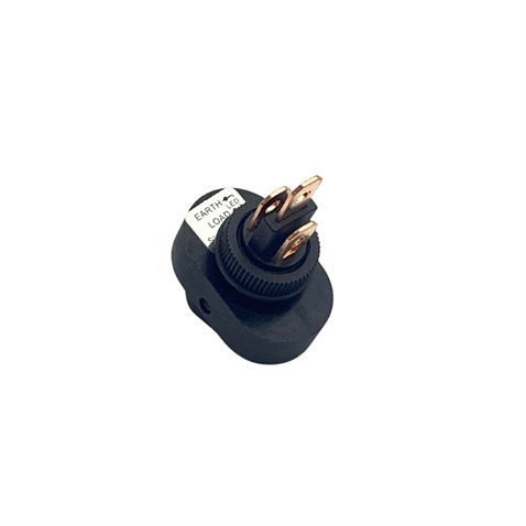 TUŞLU ANAHTAR VİDALI OVAL IŞIKLI (20A 12V DC) MAVİ