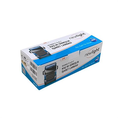 KABİN İŞARET KAŞ LAMBASI LEDLİ BEYAZ (SOKETLİ) SCANIA