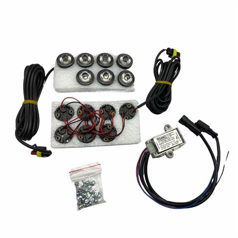 SANEL 12V-24V GÜNDÜZ SÜRÜŞ LEDİ (7 X 2) (TAKIM)