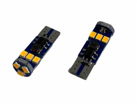 PREMIUM 12V DİPSİZ AMPUL T10 (9 LEDLİ) SARI (2 AD)