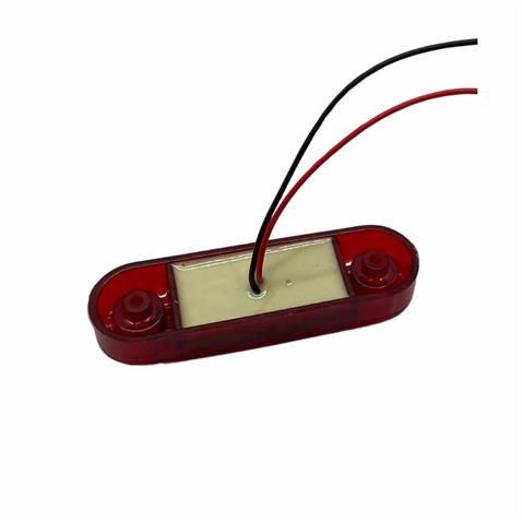 24V PARMAK LAMBA KIRMIZI (9 LEDLİ) (85*25 MM)