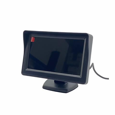 12V PARK SENSÖRÜ SES İKAZLI (SES AYARLI) 22 MM SİYAH+28 MM GECE GÖRÜŞLÜ KAMERA+4.3