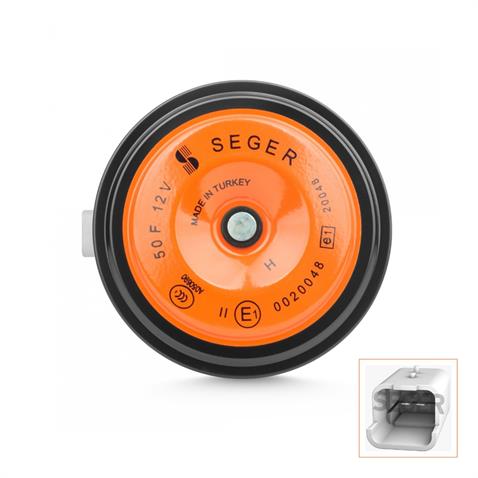 SEGER 12V DİDİT KORNA 435 HZ İNCE SES (SICMA3 SOKETLİ) (ADET) CITROEN-PEUGEOT