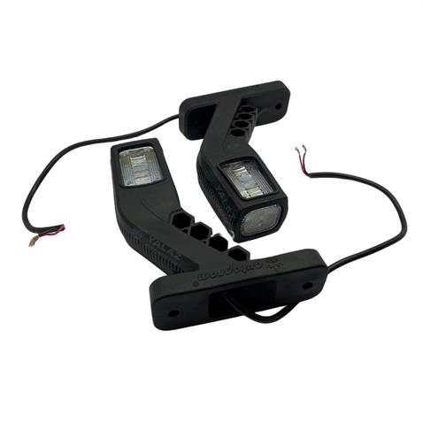 DORSE DIŞ İŞARET BOYNUZ LAMBA KISA EĞRİ (LEDLİ) (SAĞ-SOL) (2 AD)