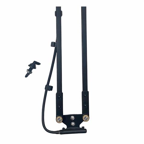 SİLECEK KOLU ÇİFTLİ ANA KOL+YARDIMCI KOL GRUBU (6 MM/17 MM BRAKETLİ-FISKİYELİ) (KONİK FREZE) 700 MM