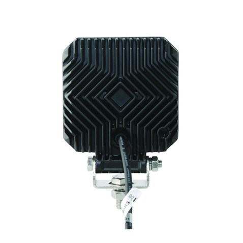WOLFRAM 9V-32V ÇALIŞMA LAMBASI KARE 64W 5700K 5440 LÜMEN (64 LEDLİ) (108*108*35.9 MM)