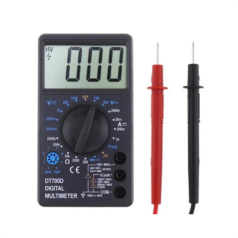 DİJİTAL MULTİMETRE (ÖLÇÜ ALETİ) (DC/AC) (SES İKAZLI) (125*70)