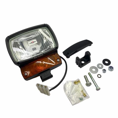 SİM ÇALIŞMA LAMBASI-FARI (SİNYALLİ) (ÇİZGİLİ CAM) FORKLİFT-İŞ MAKİNASI