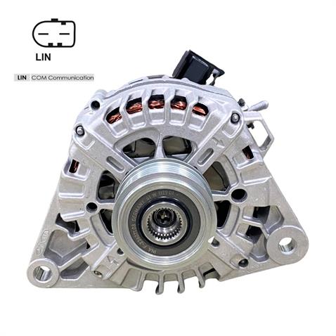12V ALTERNATÖR DİNAMO 130 A (TEK FİŞ) (LIN) HYUNDAI ELANTRA IV/I20/I40-KIA CARENS IV/RIO/STONIC OEM