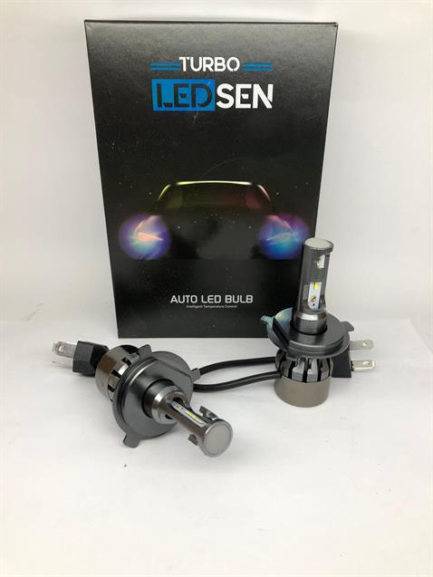 12V H4 CSP LED XENON FAR AMPUL SETİ 6000K 8000 LÜMEN
