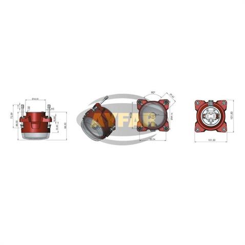 AYFAR SPOT FARI FORD CARGO 2003 > UZUN H7 PARKLI