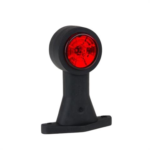 FRISTOM 12V-30V BOYNUZ TAKOZ LAMBASI KISA DÜZ (LEDLİ) E9