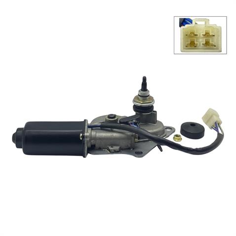 MITSUBA 24V SİLECEK MOTORU KABİN TİP TEK MİLLİ 90° KOMATSU PC60-7 İŞ MAKİNASI