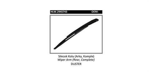 ARKA SİLECEK KOL SÜPÜRGE TAKIMI DACIA DUSTER