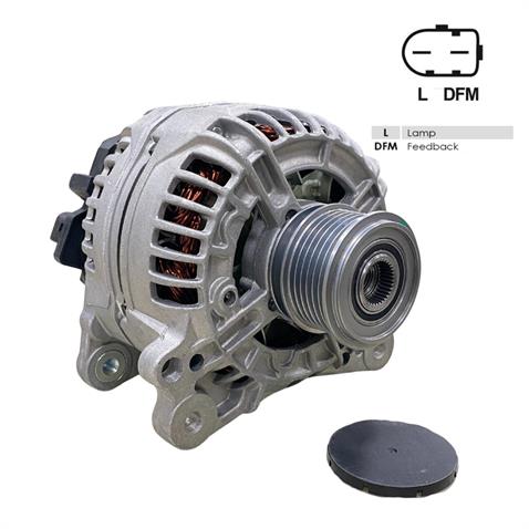 WUTSE 12V ALTERNATÖR DİNAMO BOSCH TİPİ 120 A (L-DFM) AUDI-SEAT-SKODA-VW 