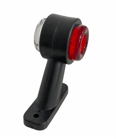 12V-24V MİNİ BOYNUZ LAMBASI DÜZ (12 LEDLİ) KIRMIZI-BEYAZ