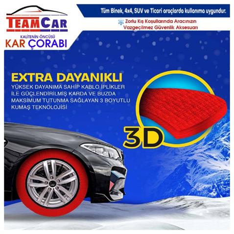 TEAMCAR KAR ÇORABI ACTIVE LARGE