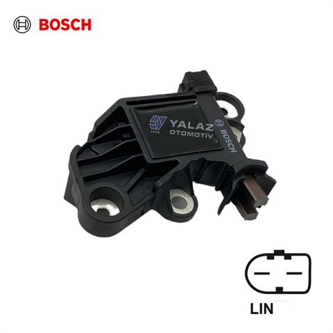 BOSCH 12V KÖMÜRLÜ KONJEKTÖR F00M 2010 > (TEK FİŞ) (LIN) VW GOLF V