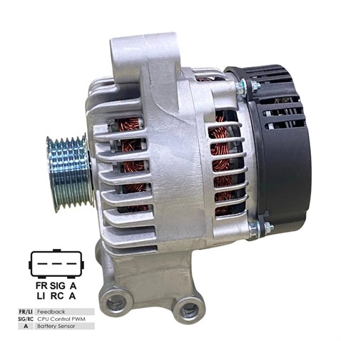 12V ALTERNATÖR DİNAMO MARELLI-DENSO TİPİ 105 A (FR-SIG-A) FORD C-MAX/FIESTA/FOCUS BENZİNLİ 1999-2012