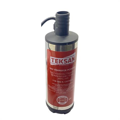 24V SIVI AKTARMA POMPASI (30 LT/DK) (SÜZGEÇLİ) (ÇIKIŞ 20 MM) (GÖVDE 50 MM)