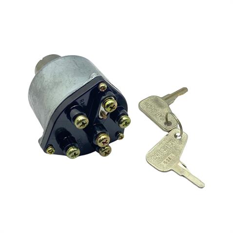 MARŞ KONTAK ANAHTARI (KIZDIRMA-I-START) (6 UÇLU) ISUZU-TCM FORKLİFT