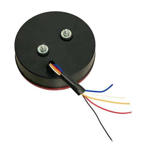 24V STOP LAMBASI YUVARLAK (NEON LEDLİ) (4 FONKSİYONLU) (140*60 MM)