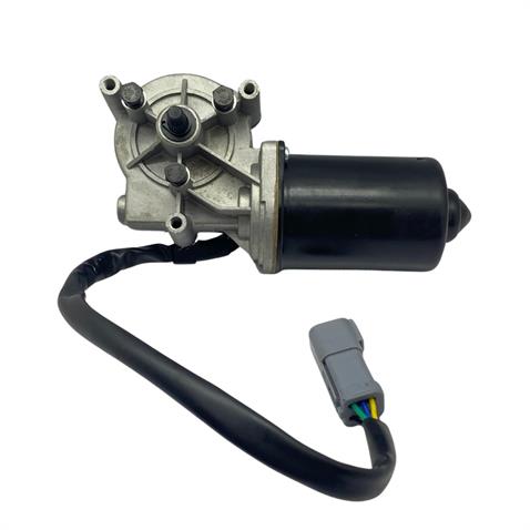 24V SİLECEK MOTORU (KABLOLU GRİ SOKETLİ 6 FİŞ) CATERPILLAR