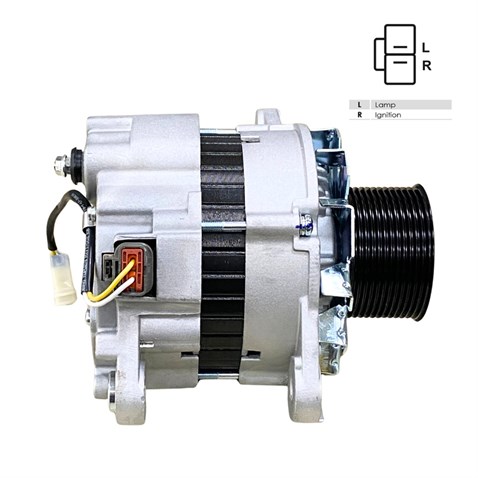 24V ALTERNATÖR DİNAMO MITSUBISHI TİPİ 50 A (L-R) CATERPILLAR-MITSUBISHI FUSO CANTER/PRESTİJ