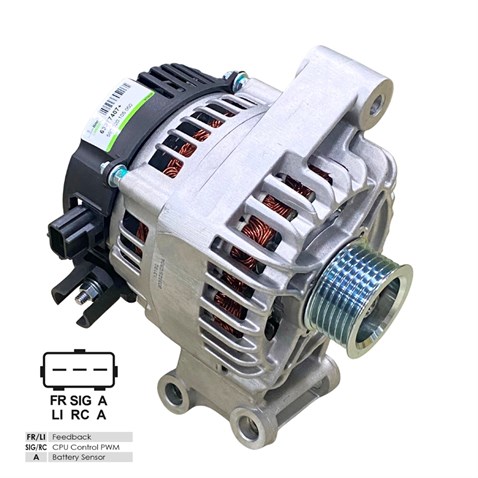 12V ALTERNATÖR DİNAMO MARELLI-DENSO TİPİ 105 A (FR-SIG-A) FORD C-MAX/FIESTA/FOCUS BENZİNLİ 1999-2012